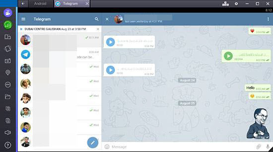 Telegram_On_BlueStacks_Software