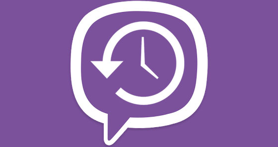 How to search viber chat history