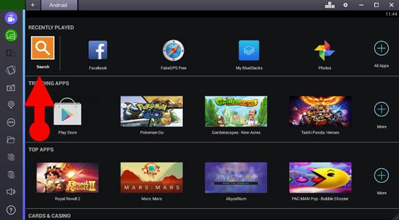 bluestacks_start_page_pc