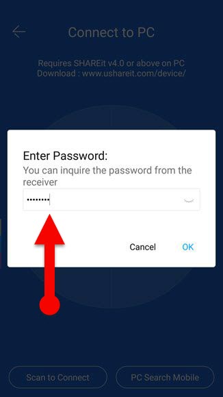 shareit_password_for_pc