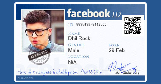 How To Create Fake Facebook ID Cards