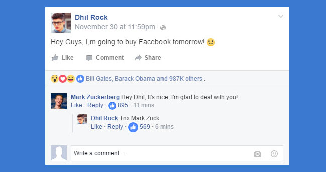 How To Make A Fake Facebook Post With Reaction Buttons 2017.