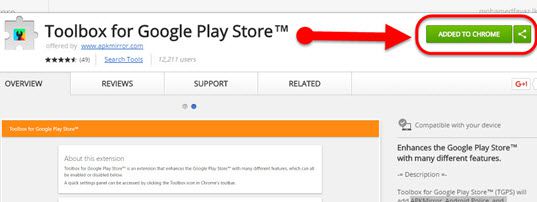 Toolbox for Google Play Store