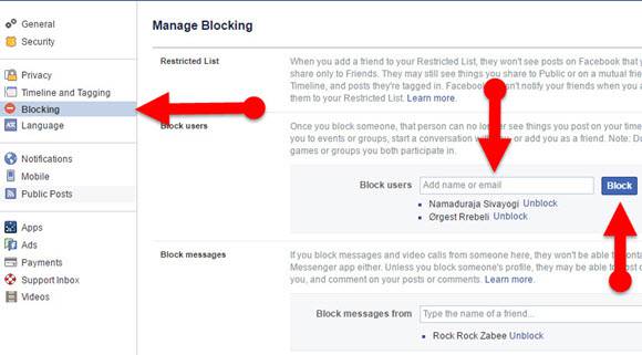 How to Block Someone on Facebook