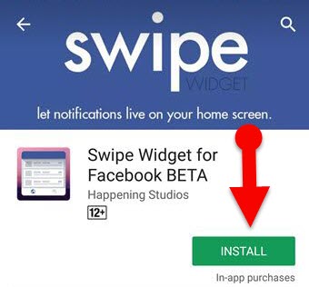 facebook widget android download