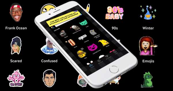 GIPHY Stickers App, Animated GIF Sticker App