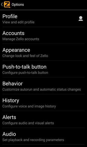 Zello Walkie Talkie app