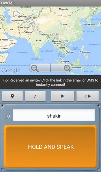 heytell app for Android and iPhone