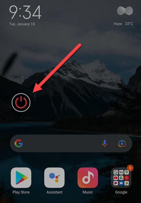 Use a Flashlight Widget