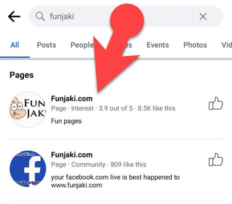 Funjaki Facebook App