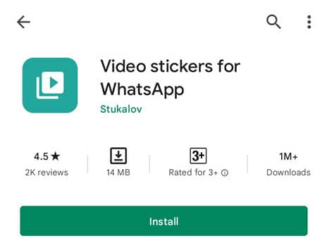 Video Stickers For WhatsApp on Google Play Store