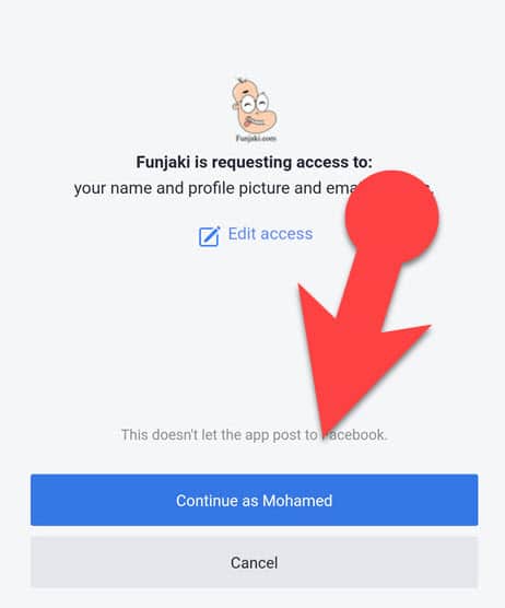 funjaki apps generate facebook card
