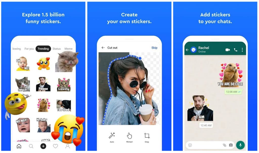 Stickerly WhatsApp Sticker App