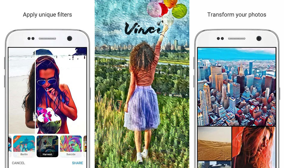 Vinci best art photo app