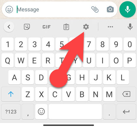 how to access Gboard settings