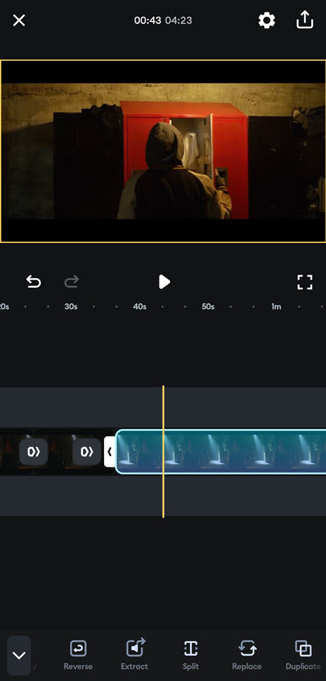 Cut and merge videos in Splice app