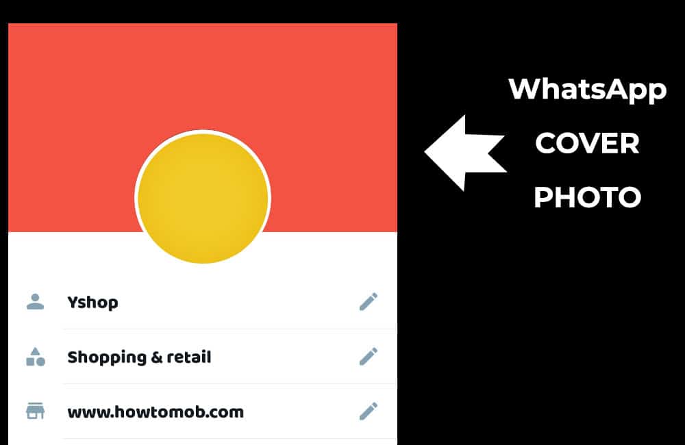 How to add a WhatsApp Business Cover Photo
