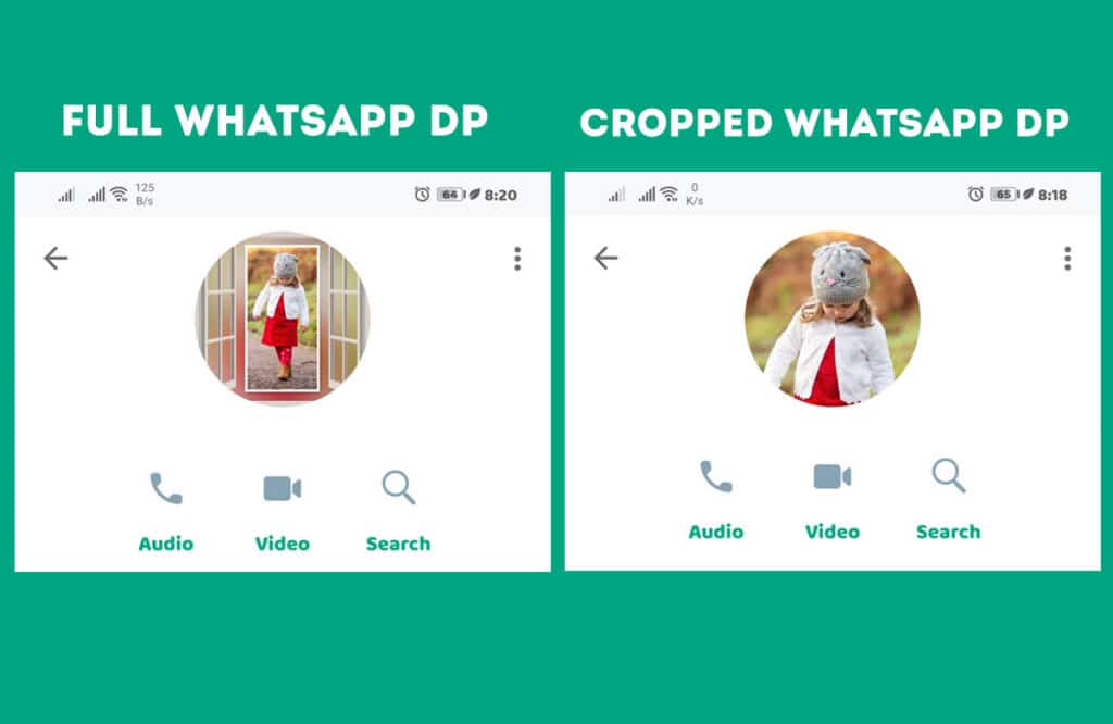 How To Put Your Full Profile Picture On WhatsApp