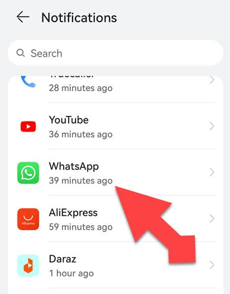 Customize WhatsApp Notifications