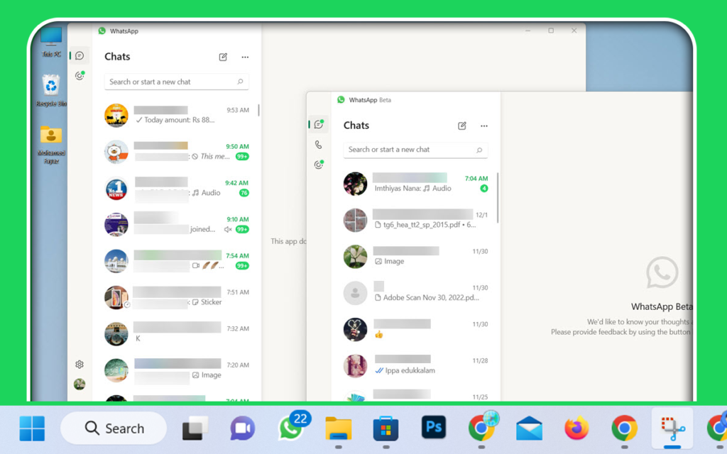 How to use multiple WhatsApp accounts on desktop